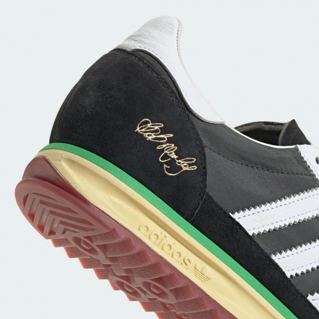 【2024年 9/15 発売】Bob Marley × adidas Originals SL 72 RS “Black/White” (ボブ・マーリー アディダス オリジナルス SL 72 “ブラック/ホワイト”) [JR7973]