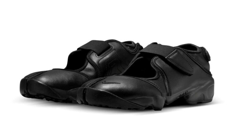 2024年 10/15 発売】NIKE W AIR RIFT LEATHER “Triple Black” (ナイキ エア リフト レザー “トリプル ブラック”) [HM5737-002] | Fullress