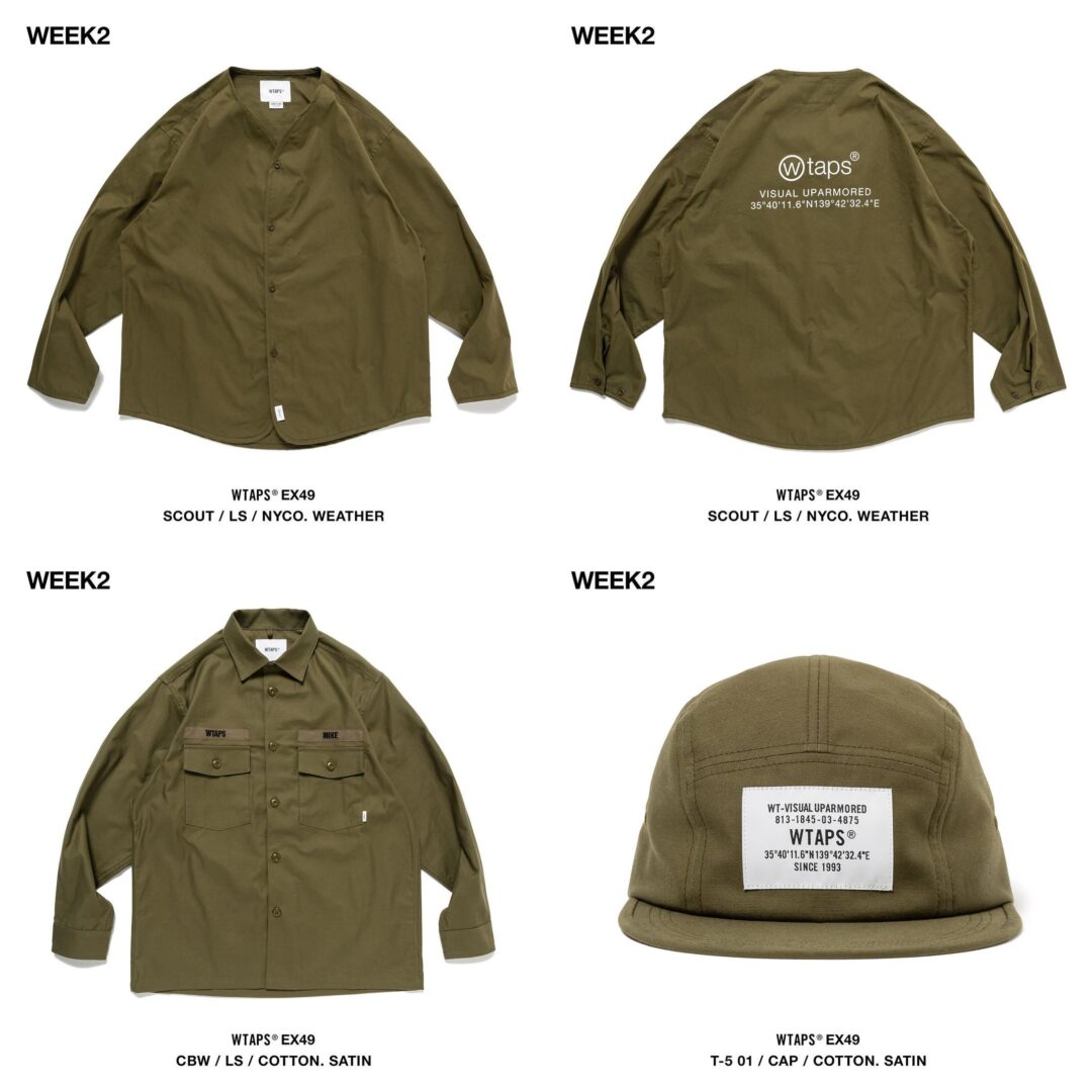 WTAPS 2024 FW WEEK 2 が発売 (ダブルタップス 2024年 秋冬)