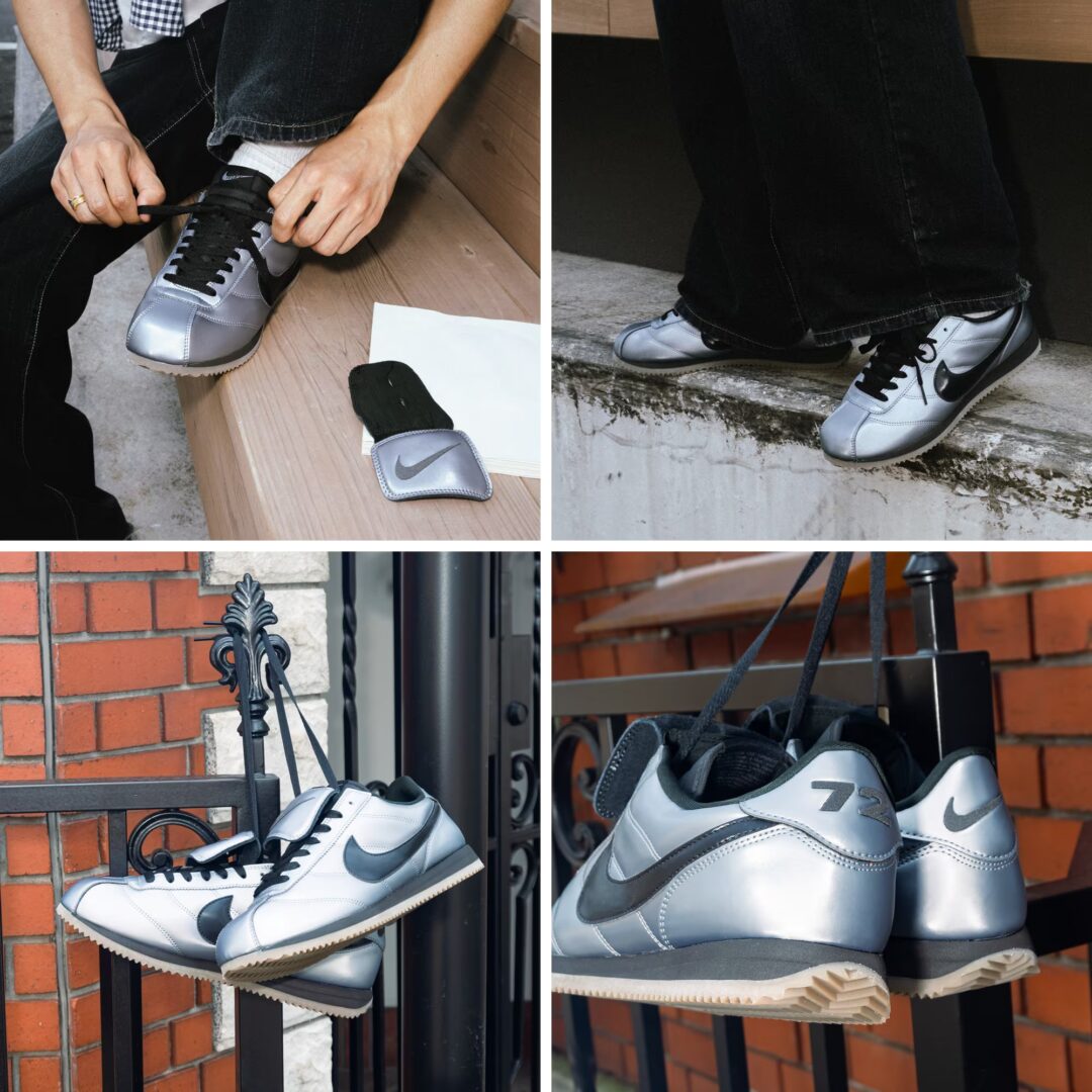 【2024年 9/18 発売】NIKE CORTEZ LEATHER SE “Metallic Cool Grey/Black” (ナイキ コルテッツ レザー “メタリッククールグレー/ブラック”) [HQ3490-099]