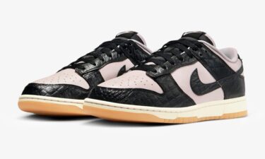 【2024年 10/1 発売】NIKE DUNK LOW RETRO “Pink/Black Croc” (ナイキ ダンク ロー レトロ “ピンク/ブラッククロコ”) [HF9191-001]