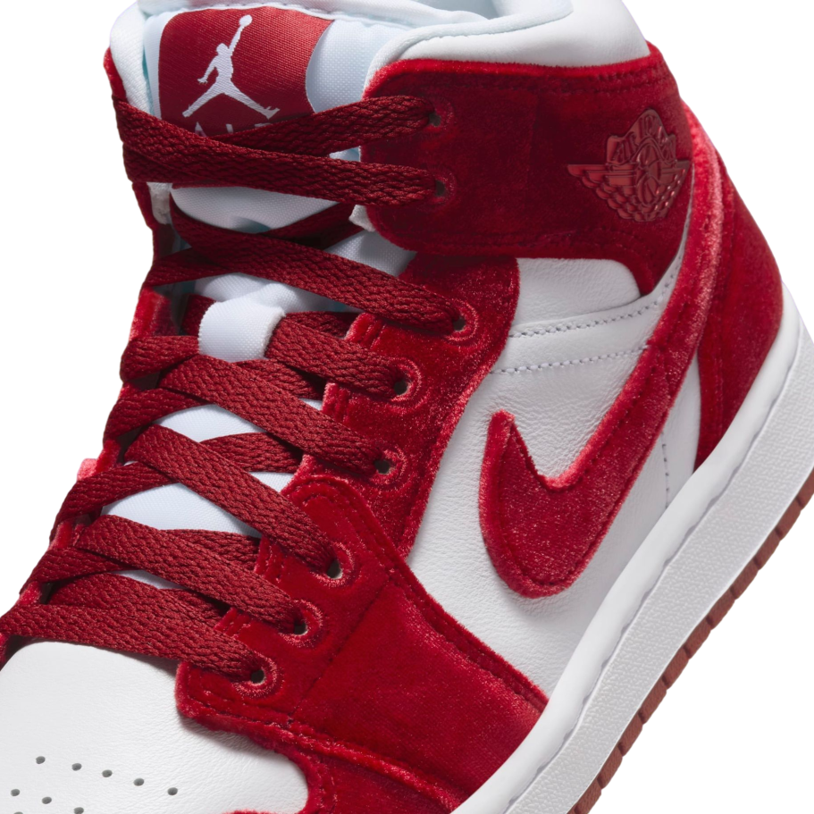 【2024年 10月 発売予定】NIKE AIR JORDAN 1 MID “Red Velvet/White” (ナイキ エア ジョーダン 1 ミッド “レッドベルベット/ホワイト”) [FZ3334-100]