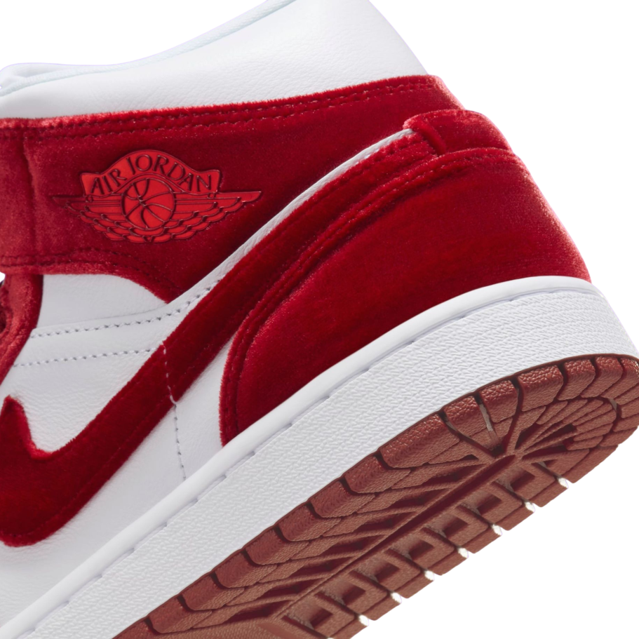 【2024年 10月 発売予定】NIKE AIR JORDAN 1 MID “Red Velvet/White” (ナイキ エア ジョーダン 1 ミッド “レッドベルベット/ホワイト”) [FZ3334-100]