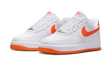 【2024年末 発売予定】NIKE AIR FORCE 1 LOW "White/Safety Orange” (ナイキ エア フォース 1 ロー "ホワイト/セフティオレンジ”) [FJ4146-109]