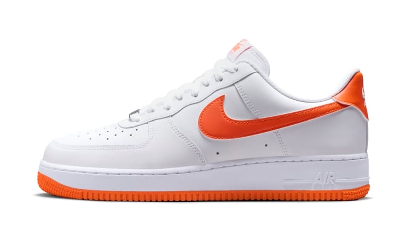 【2024年 9/16 発売】NIKE AIR FORCE 1 LOW “White/Safety Orange” (ナイキ エア フォース 1 ロー “ホワイト/セフティオレンジ”) [FJ4146-109]