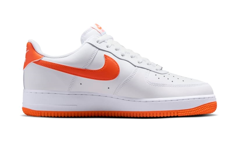 【2024年 9/16 発売】NIKE AIR FORCE 1 LOW “White/Safety Orange” (ナイキ エア フォース 1 ロー “ホワイト/セフティオレンジ”) [FJ4146-109]