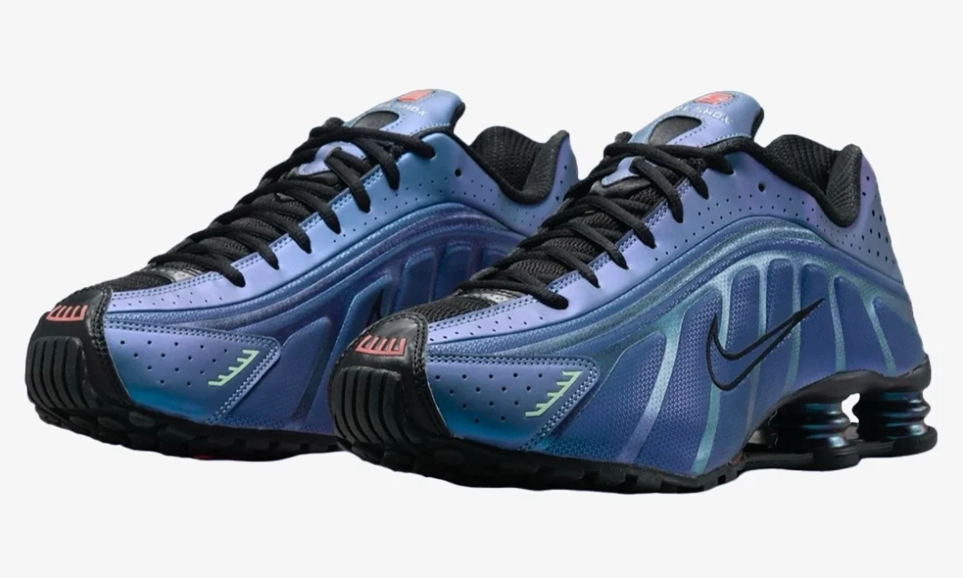 【2024年 発売予定】NIKE SHOX R4 “Iridescent Blue” (ナイキ ショックス “イリディセントブルー”) [HQ3446-001]