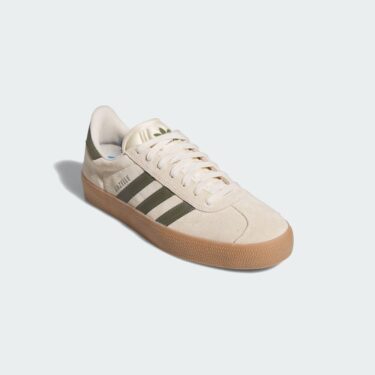 【2024年 9/10 発売】adidas Originals GAZELLE ADV “Ecru Tint/Focus Olive” (アディダス オリジナルス ガゼル ADV “エクルティント/フォーカスオリーブ”) [IH3351]