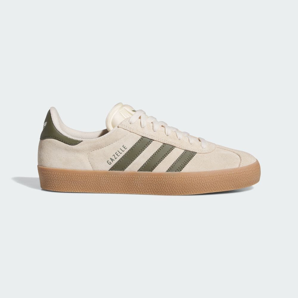 【2024年 9/10 発売】adidas Originals GAZELLE ADV “Ecru Tint/Focus Olive” (アディダス オリジナルス ガゼル ADV “エクルティント/フォーカスオリーブ”) [IH3351]