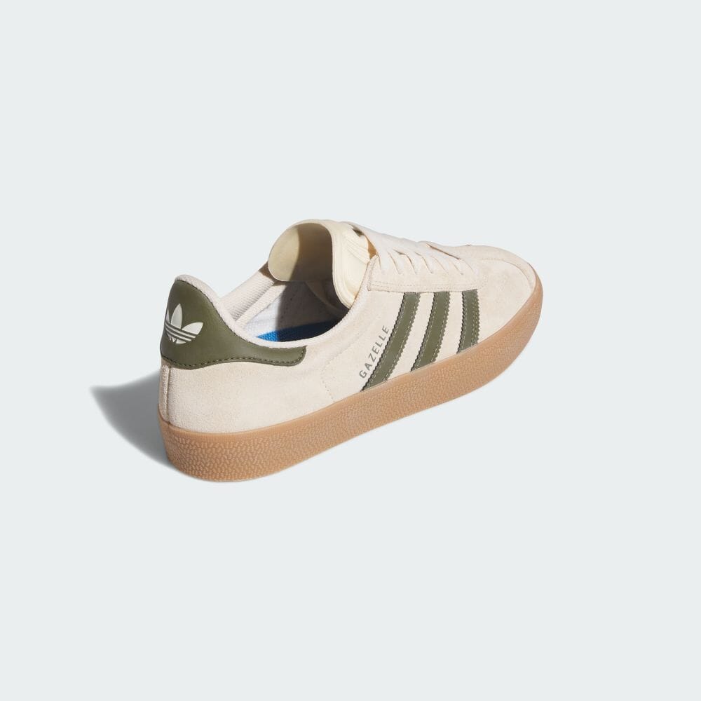 【2024年 9/10 発売】adidas Originals GAZELLE ADV “Ecru Tint/Focus Olive” (アディダス オリジナルス ガゼル ADV “エクルティント/フォーカスオリーブ”) [IH3351]