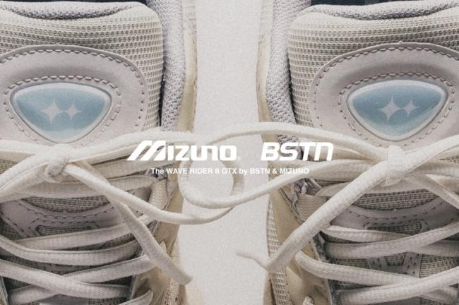 【2024年 9/20 発売】BSTN × Mizuno WAVE RIDER β GTX “White/Grey/Beige” (ボストン ミズノ ウェーブ ライダー) [D1GD242401]