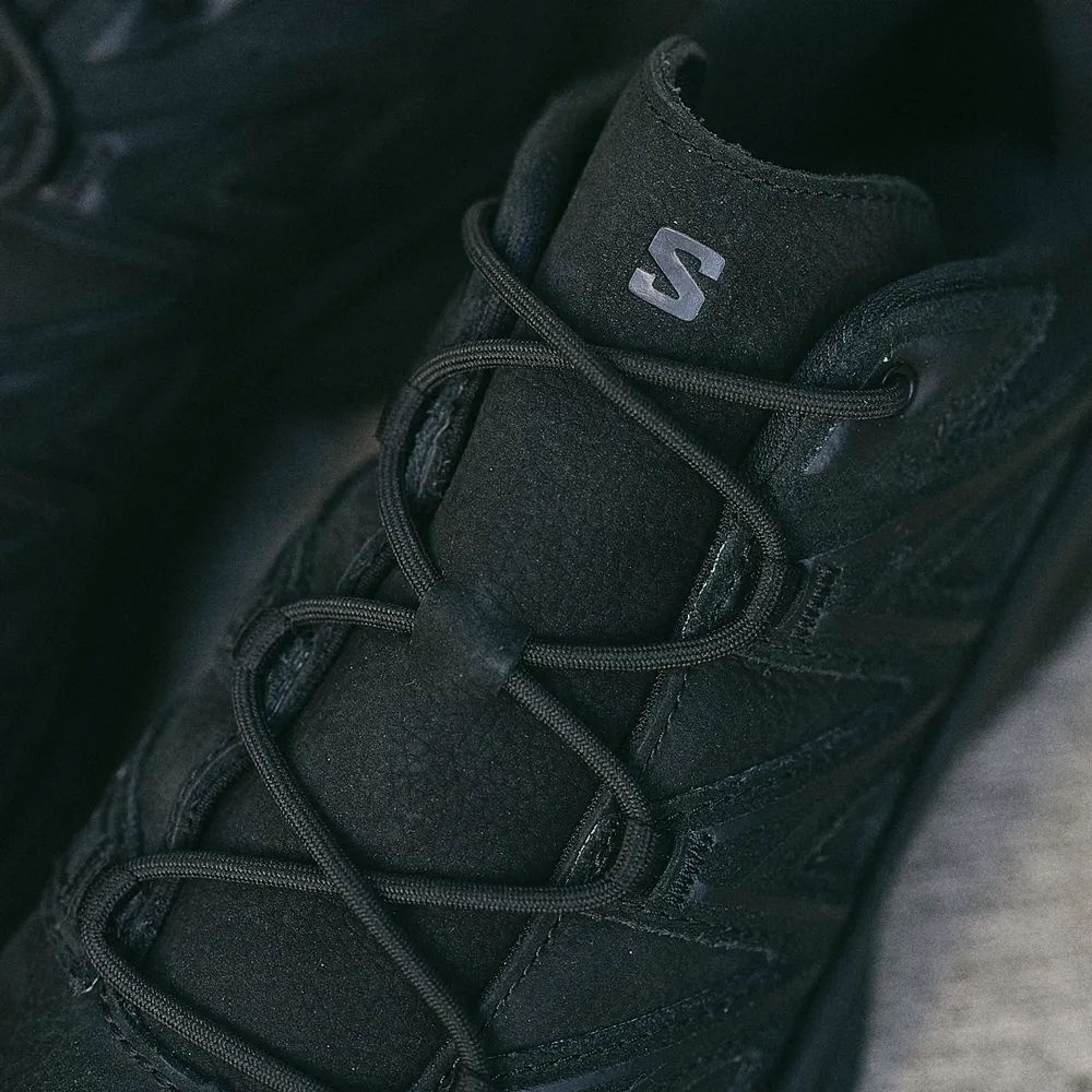 【2024年 9/23 発売】SALOMON XT-6 EXPANSE LEATHER “Triple Black” (サロモン) [L47574600]