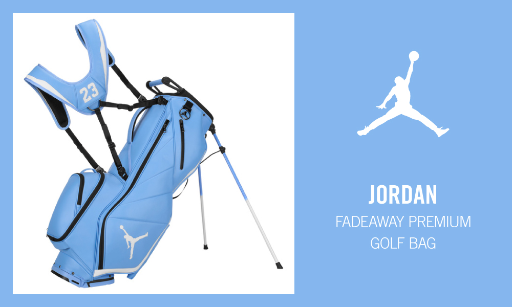 ナイキ ジョーダン ゴルフバッグ最新モデル「UNC」が2024年 9/20 発売 (NIKE JORDAN Golf Bag)