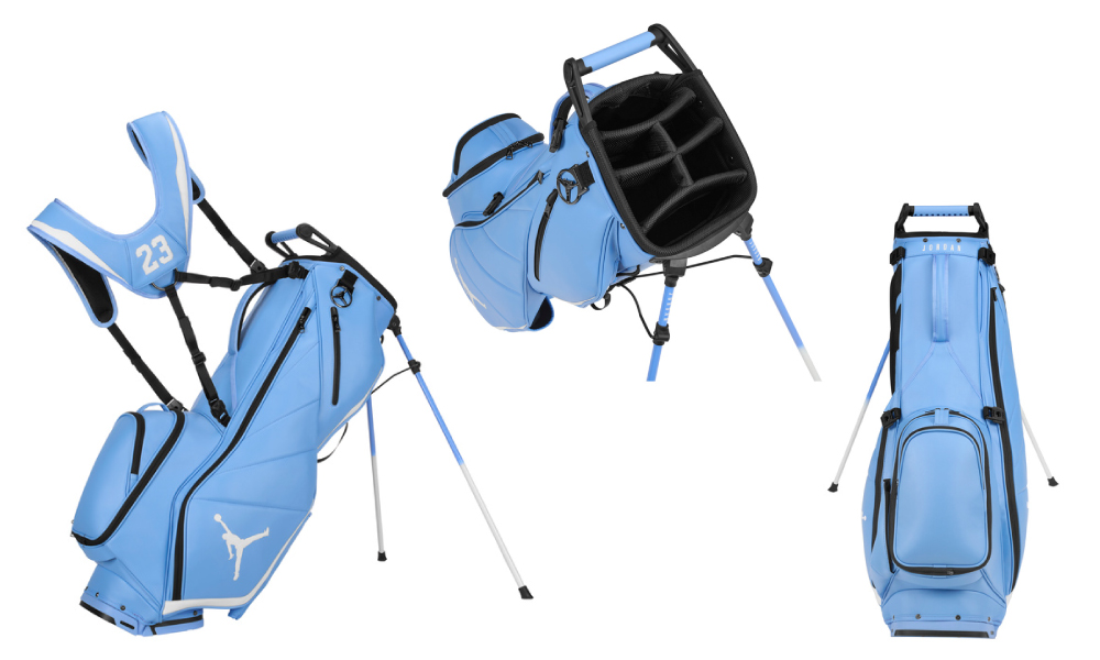 ナイキ ジョーダン ゴルフバッグ最新モデル「UNC」が2024年 9/20 発売 (NIKE JORDAN Golf Bag)