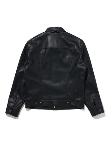 リーバイスから伝統と革新を融合させた「JAPAN LIMITED LEATHER TRUCKER JACKET」が2024年 9/13 19:30~発売 (リーバイス)