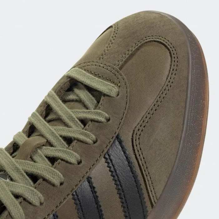 【2024年 発売】adidas Originals GAZELLE INDOOR “Focus Olive/Core Black/Gum” (アディダス オリジナルス ガゼル インドア “オリーブ/ブラック/ガム”) [IH4772]