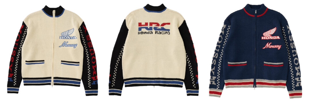 HONDA HRC × MOUSSY コラボコレクション第2弾が2024年 10/11 発売 (ホンダ エイチアールシー マウジー)