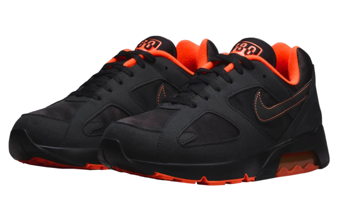 2024 10 30 NIKE AIR MAX 180 Black Hyper Crimson 180 FJ9259 002 Fullress