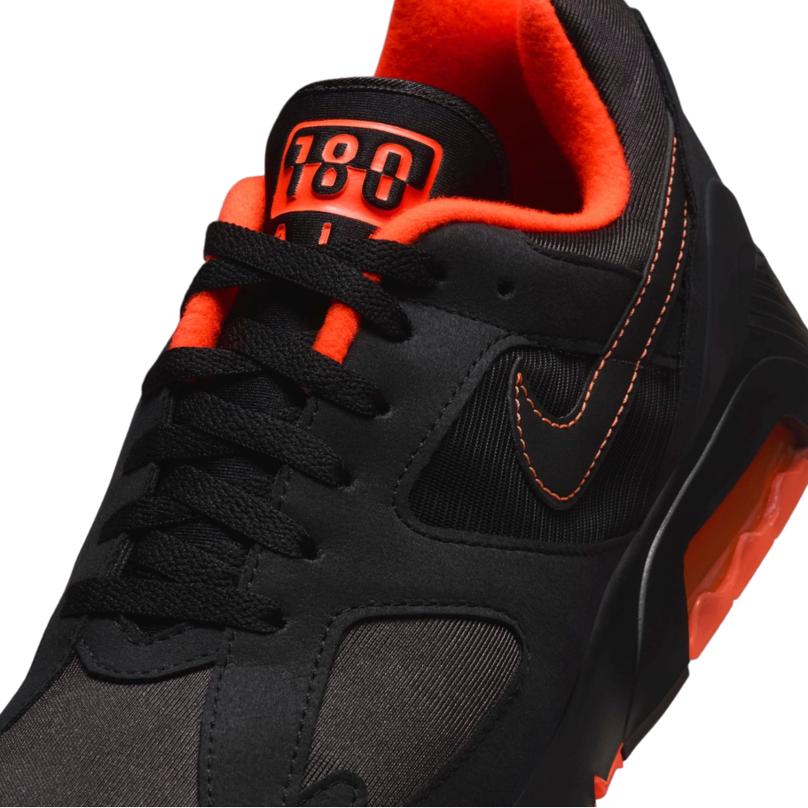 【2024年 発売】NIKE AIR MAX 180 “Black/Hyper Crimson” (ナイキ エア マックス 180 “ブラック/ハイパークリムゾン”) [FJ9259-002]