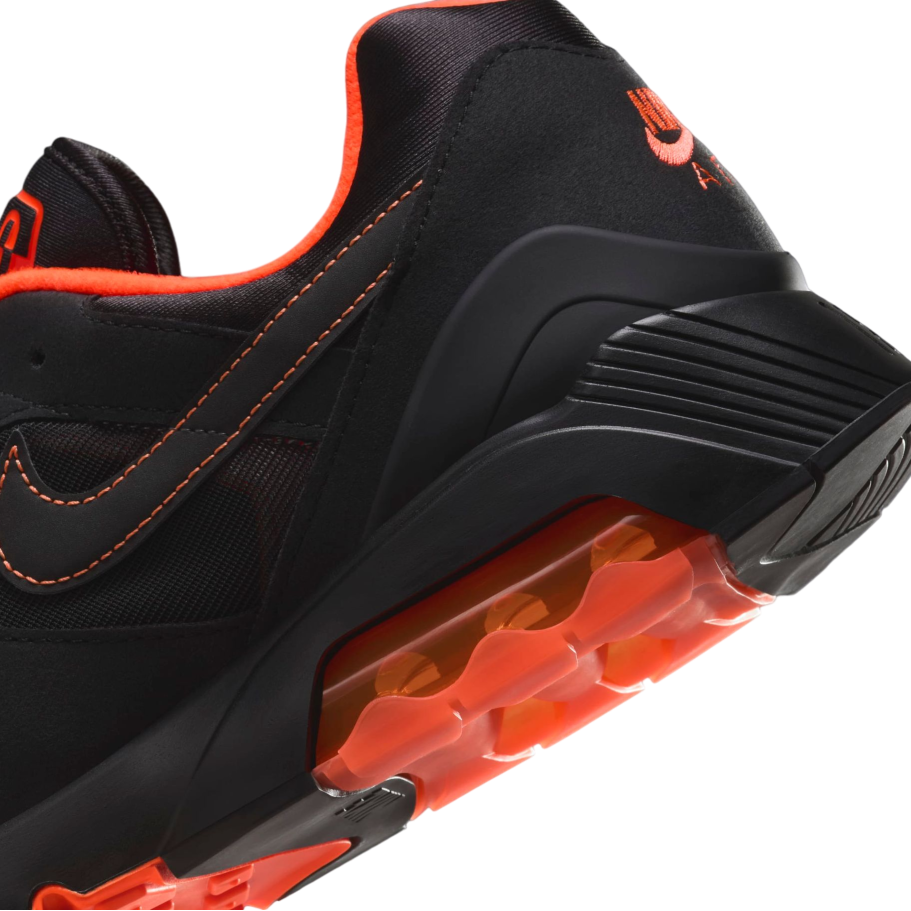 【2024年 発売】NIKE AIR MAX 180 “Black/Hyper Crimson” (ナイキ エア マックス 180 “ブラック/ハイパークリムゾン”) [FJ9259-002]