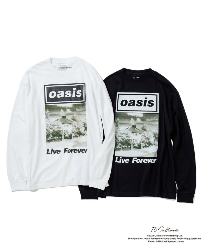 「oasis」と10のカルチャーをバックグラウンドにした「10Culture」×「ADAM ET ROPE’」新作 LS Tシャツが2024年 11月上旬 発売 (オアシス アダム エ ロペ)