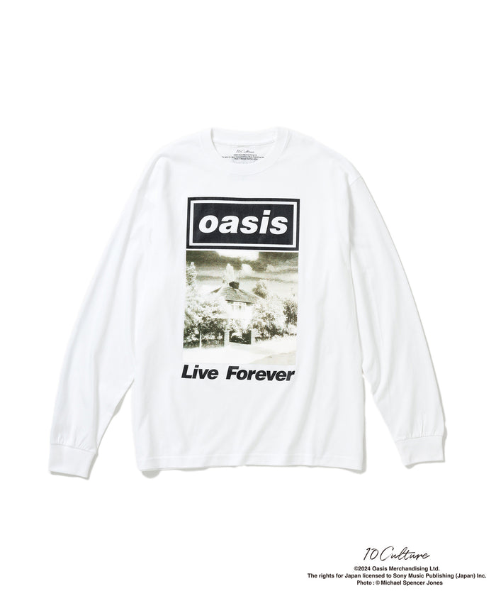 「oasis」と10のカルチャーをバックグラウンドにした「10Culture」×「ADAM ET ROPE’」新作 LS Tシャツが2024年 11月上旬 発売 (オアシス アダム エ ロペ)