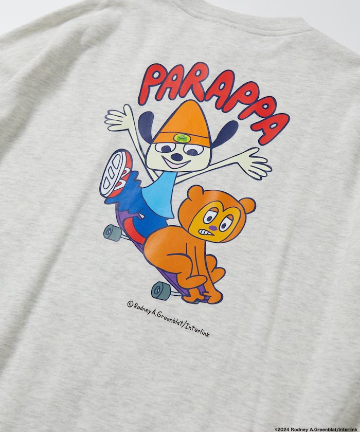 パラッパラッパー × フリークスストア コラボ クルーネックスウェットが発売 (PARAPPA THE RAPPER FREAK’S STORE)