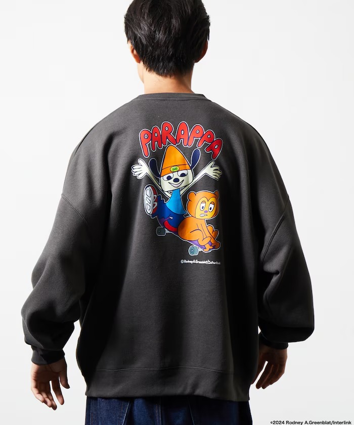 パラッパラッパー × フリークスストア コラボ クルーネックスウェットが発売 (PARAPPA THE RAPPER FREAK’S STORE)