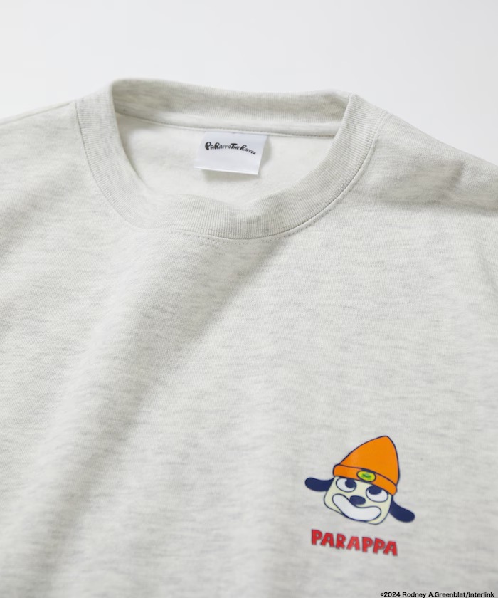 パラッパラッパー × フリークスストア コラボ クルーネックスウェットが発売 (PARAPPA THE RAPPER FREAK’S STORE)