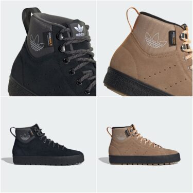 【2024年 9/13 発売】adidas Originals STAN SMITH MID WINTER “Black/Cardboard” (アディダス オリジナルス スタンスミス ミッド ウィンター “ブラック/カードボード”) [ID1383/IF9276]