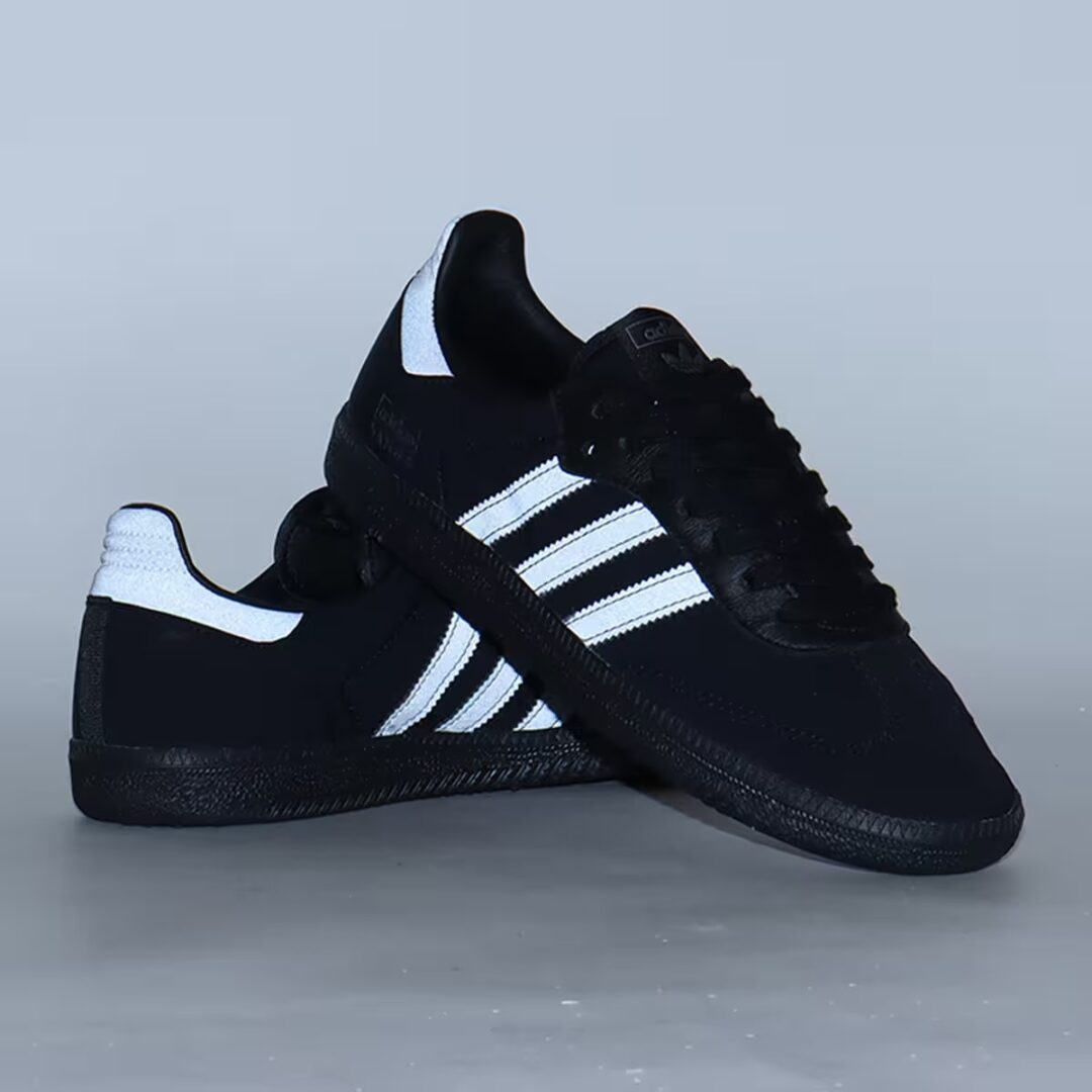 【2024年 9/9 発売】adidas Originals SAMBA OG “Reflective/Core Black/Grey Five” (アディダス オリジナルス サンバ OG “リフレクティブ/ブラック/グレー”) [IE9133]