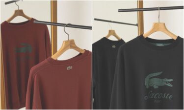 BEAMS【別注】LACOSTE / ロゴ スウェットが2024年 11月上旬 発売 (ビームス ラコステ)