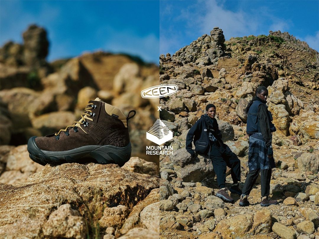 KEEN x MOUNTAIN RESEARCH コラボ が2024年 9/20 発売 (キーン マウンテンリサーチ)