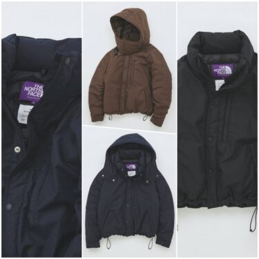 【2024 FW・11月上旬発売】THE NORTH FACE PURPLE LABEL × JOURNAL STANDARD 別注 “Midweight 65/35 Mountain Short Down” (ザ・ノース・フェイス パープルレーベル ジャーナルスタンダード)