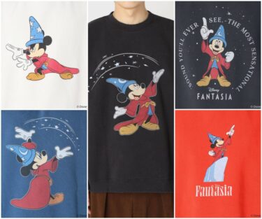 JOURNAL STANDARD × Disney 別注 MICKEY MOUSE “ファンタジア” ダメージスウェットが2024年 10月下旬 発売 (ジャーナルスタンダード ディズニー ミッキーマウス)