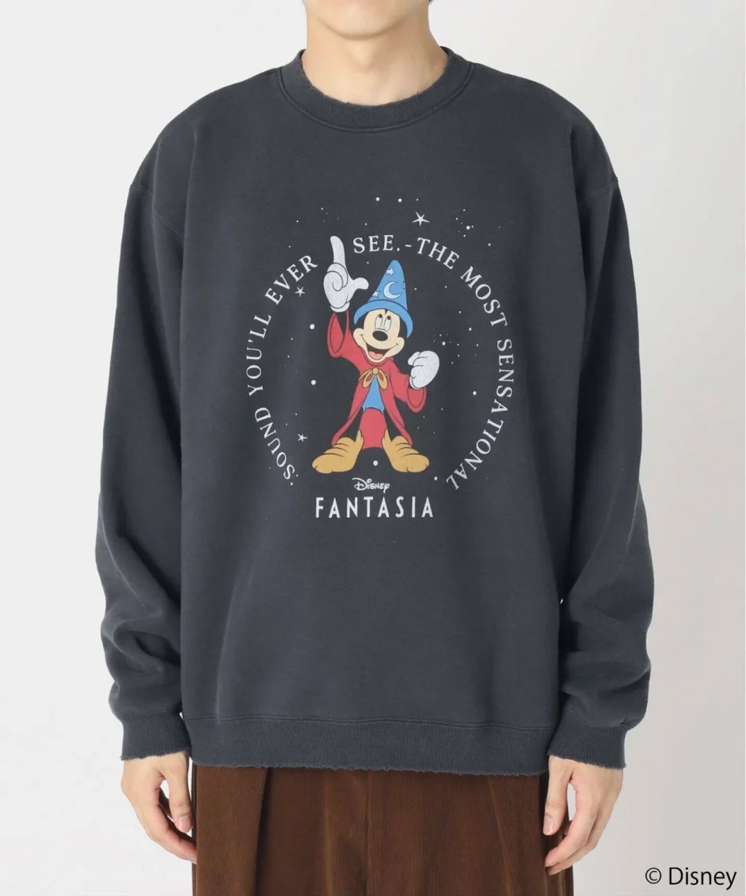 JOURNAL STANDARD × Disney 別注 MICKEY MOUSE “ファンタジア” ダメージスウェットが2024年 10月下旬 発売 (ジャーナルスタンダード ディズニー ミッキーマウス)