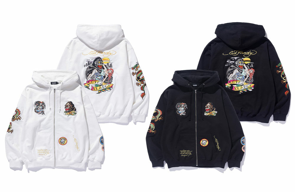 XLARGE × Ed Hardy 最新コラボが2024年 9/28 発売 ​(エクストララージ エド・ハーディ)