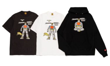 NIGOの約2年ぶりとなるニューアルバム『I KNOW NIGO TOO』発売を記念したHUMAN MADEコラボアイテムが2024年 9/27 発売 (ニゴー ヒューマンメイド)