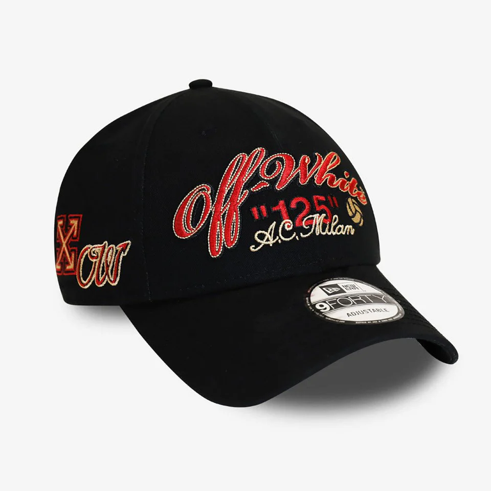 OFF-WHITE × New Era × AC Milan トリプルコラボが2024年 9/24 発売 (オフホワイト ニューエラ エーシーミラン)