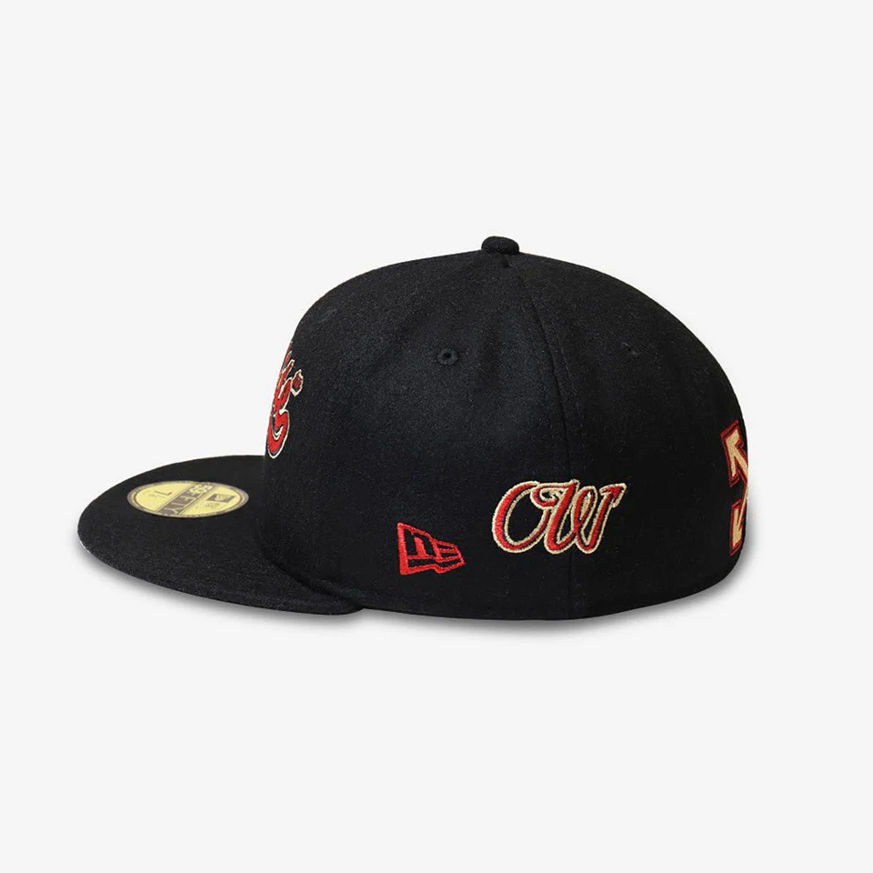 OFF-WHITE × New Era × AC Milan トリプルコラボが2024年 9/24 発売 (オフホワイト ニューエラ エーシーミラン)