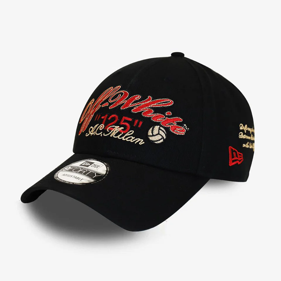 OFF-WHITE × New Era × AC Milan トリプルコラボが2024年 9/24 発売 (オフホワイト ニューエラ エーシーミラン)