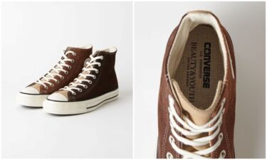 BEAUTY&YOUTH【別注】CONVERSE ALL STAR US パッチワーク ハイカットが2024年 12月上旬 発売 (ビューティアンドユース コンバース オールスター)