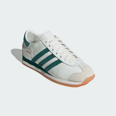 【2024年 10/25 発売】BEAUTY&YOUTH × adidas Originals COUNTRY JAPAN “White/Green/Gum” (ビューティアンドユース アディダス オリジナルス カントリー ジャパン “コアホワイト/カレッジグリーン/ガム”) [JI1099]