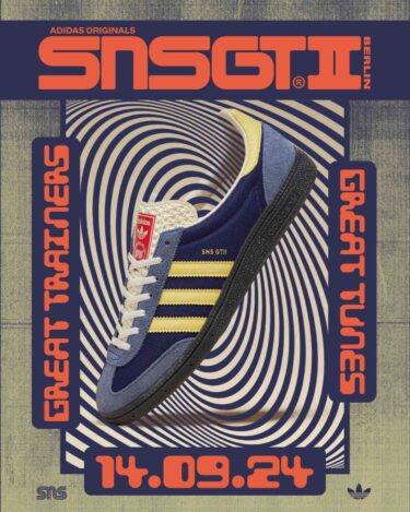 【2024年 9/14 発売】sneakersnstuff × adidas Originals GT-II “Berlin” (SNS スニーカーズエンスタッフ アディダス オリジナルス “ベルリン”) [IF9770]