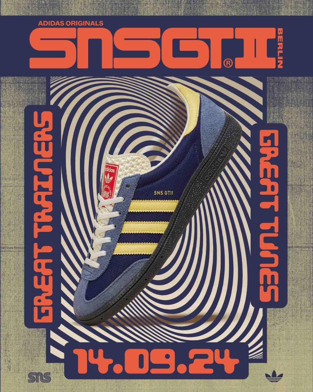 【2024年 9/14 発売】sneakersnstuff × adidas Originals GT-II “Berlin” (SNS スニーカーズエンスタッフ アディダス オリジナルス "ベルリン") [IF9770]