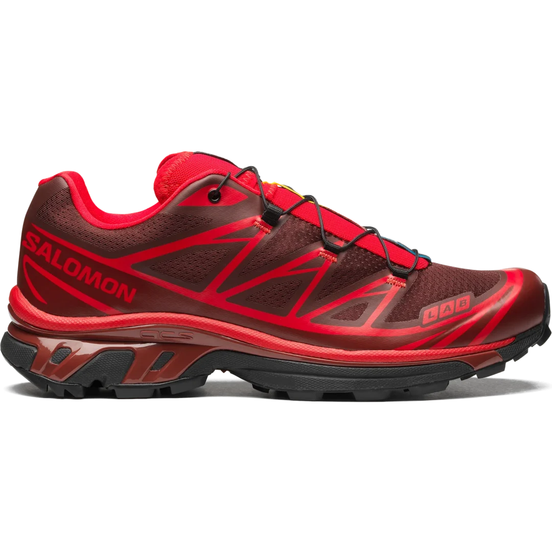 【2024年 発売】SALOMON XT-6 “Rum Raisin/High Risk Red” (サロモン) [L47582100]