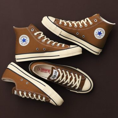 【2024年 10/25 発売】CONVERSE CANVAS ALL STAR J OX/HI “Saddle Brown” (コンバース キャンバス オールスター MADE IN JAPAN メイドインジャパン)