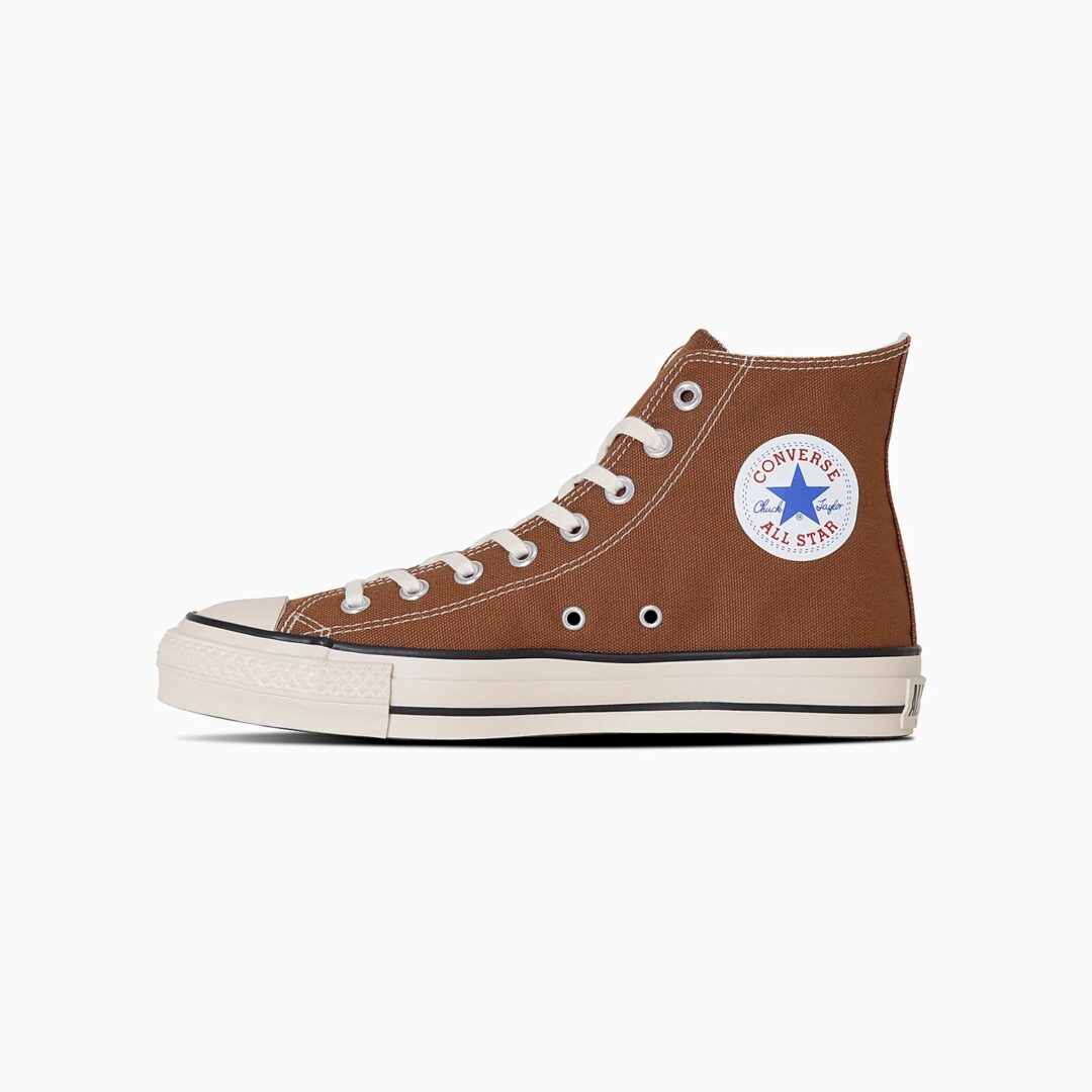 【2024年 10/25 発売】CONVERSE CANVAS ALL STAR J OX/HI “Saddle Brown” (コンバース キャンバス オールスター MADE IN JAPAN メイドインジャパン)