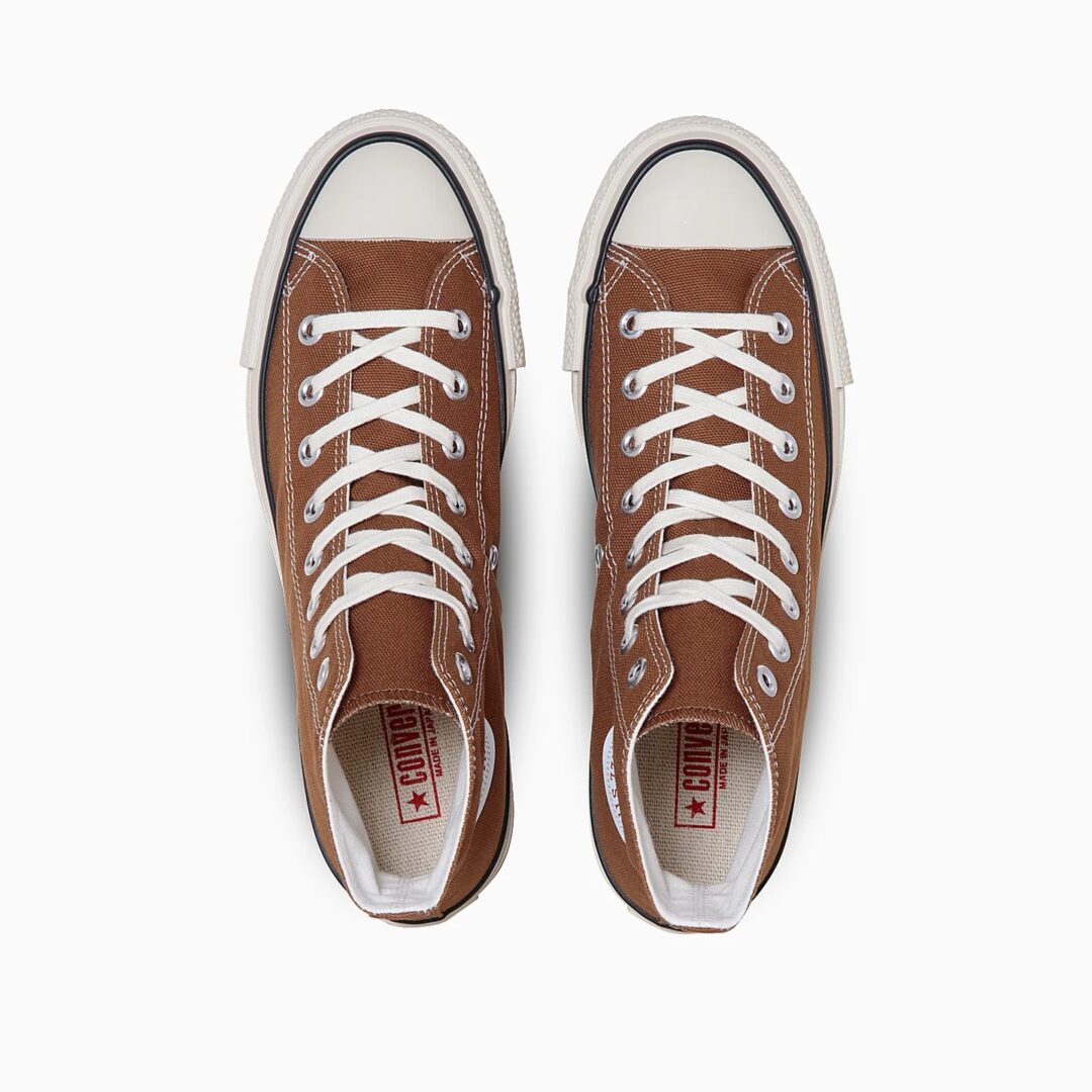 【2024年 10/25 発売】CONVERSE CANVAS ALL STAR J OX/HI “Saddle Brown” (コンバース キャンバス オールスター MADE IN JAPAN メイドインジャパン)