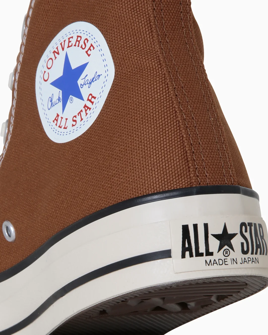 【2024年 10/25 発売】CONVERSE CANVAS ALL STAR J OX/HI “Saddle Brown” (コンバース キャンバス オールスター MADE IN JAPAN メイドインジャパン)